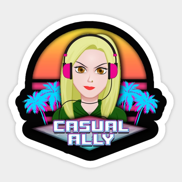 Officially CasualAlly Sticker by ShopCasualAlly